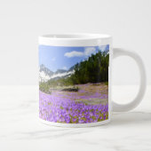 花 | Crocus Pirin Mountain Park Bulgia ジャンボコーヒーマグカップ (右)