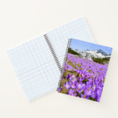 花 | Crocus Pirin Mountain Park Bulgia ノートブック (内部)