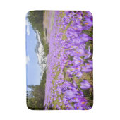 花 | Crocus Pirin Mountain Park Bulgia バスマット (正面縦)