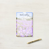 花 | Crocus Pirin Mountain Park Bulgia ポストイット (デスク上)