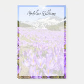 花 | Crocus Pirin Mountain Park Bulgia ポストイット (正面)