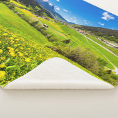 花 | Dandelion Canton of Grisons,スイス シェルパブランケット (3/4)