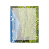 花 | Dandelion Canton of Grisons，スイス ノートパッド (回転)