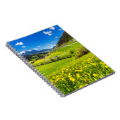 花 | Dandelion Canton of Grisons，スイス ノートブック (右側)