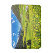 花 | Dandelion Canton of Grisons，スイス バスマット (正面縦)