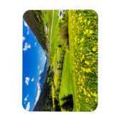 花 | Dandelion Canton of Grisons,スイス マグネット (縦)