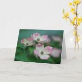 花 | Dogwoodの花 カード (黄色い花)