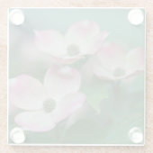 花 | Dogwoodの花 ガラスコースター (裏面)