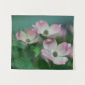 花 | Dogwoodの花 タペストリー (正面(横))