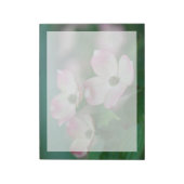 花 | Dogwoodの花 ノートパッド (回転)