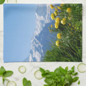 花 | Eiger Monch Swiss Alps キッチンタオル (折り畳み)