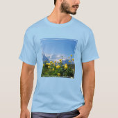 花 | Eiger Monch Swiss Alps Tシャツ (正面)