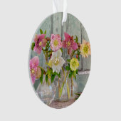 花 | Hellebores in Vases オーナメント (正面)