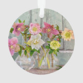 花 | Hellebores in Vases オーナメント (裏面)