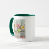 花 | Hellebores in Vases マグカップ (正面左)