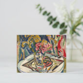 花 | Henry Lyman Saien ポストカード (スタンド正面)