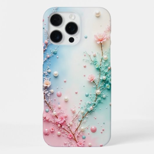 花 iPhoneケース (裏面)
