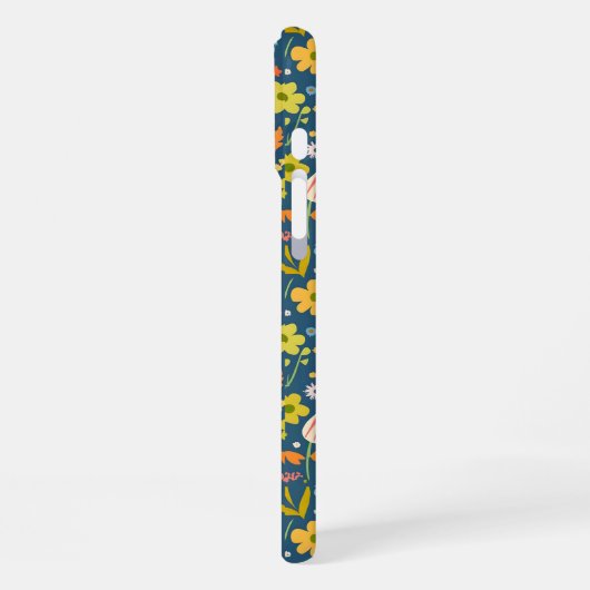 花 iPhoneケース (左側面)