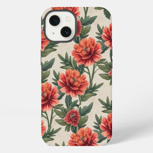 花 iPhoneケース (裏面)