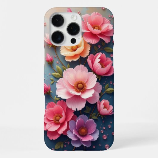 花 iPhoneケース (裏面)