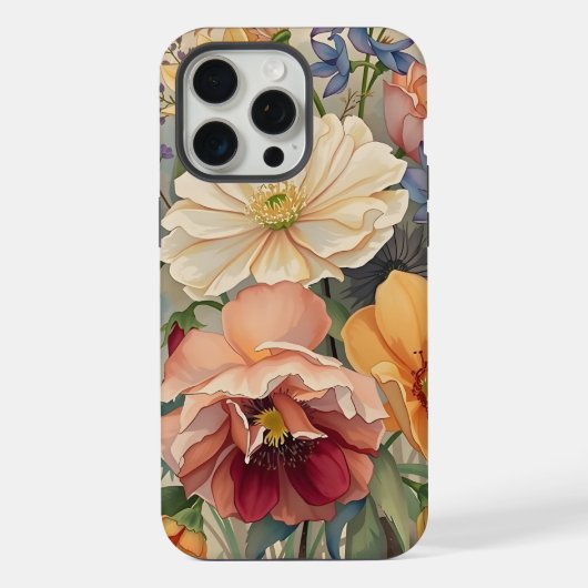 花 iPhoneケース (裏面)