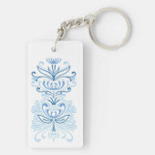 花 – Keychain キーホルダー (裏面)