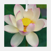 花 | Lotus Water Flower ガラスオーナメント (裏面)