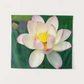 花 | Lotus Water Flower タペストリー (正面(横))