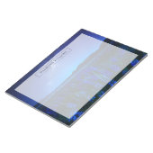 花 | Lupines Blooming at Night Lake Tekapo ノートパッド (アングル)