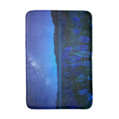 花 | Lupines Blooming at Night Lake Tekapo バスマット (正面縦)