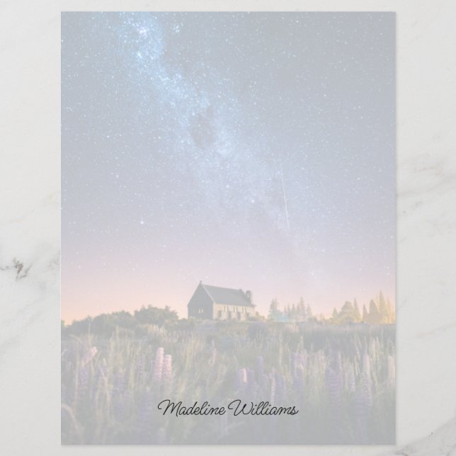 花 | Lupines Blooming Lake Tekapo New Zealand (正面)