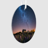 花 | Lupines Blooming Lake Tekapo New Zealand オーナメント (正面)