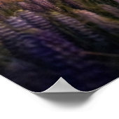 花 | Lupines Blooming Lake Tekapo New Zealand ポスター (角)