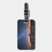 花 | Lupines Blooming Lake Tekapo New Zealand ラゲッジタグ (正面縦)