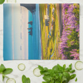 花 | Lupines in Southern Iceland開花 キッチンタオル (折り畳み)