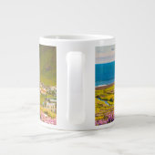 花 | Lupines in Southern Iceland開花 ジャンボコーヒーマグカップ (裏面)