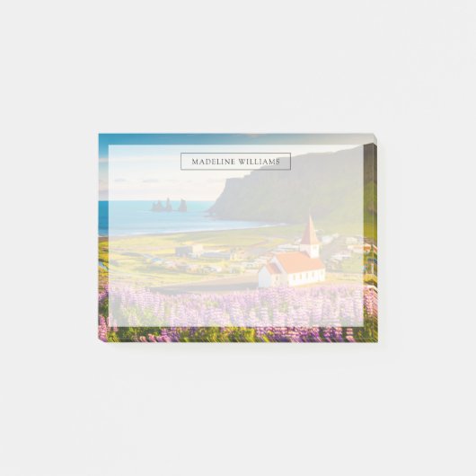 花 | Lupines in Southern Iceland開花 ポストイット (正面)