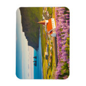 花 | Lupines in Southern Iceland開花 マグネット (縦)