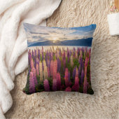 花 | Lupines New Zealand クッション (ブランケット)