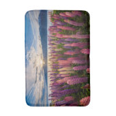 花 | Lupines New Zealand バスマット (正面縦)