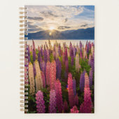 花 | Lupines New Zealand プランナー手帳 (正面)
