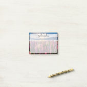 花 | Lupines New Zealand ポストイット (デスク上)