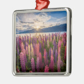 花 | Lupines New Zealand メタルオーナメント (左)
