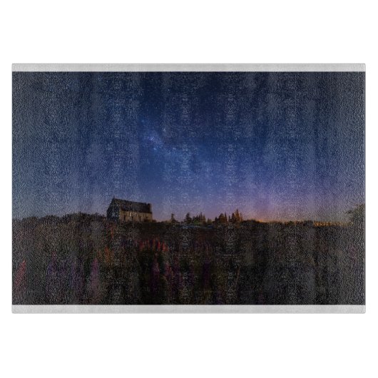 花 | Milky Wayニュージーランド カッティングボード (正面)