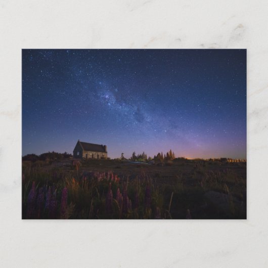 花 | Milky Wayニュージーランド ポストカード (正面)