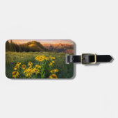 花 Mountain Meadow Crested Butte Colorado ラゲッジタグ (正面横)