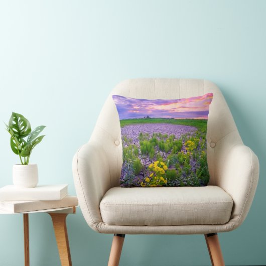 花 | North Dakota Red River Valley クッション (椅子)
