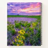 花 | North Dakota Red River Valley ノートブック (裏面)