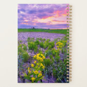 花 | North Dakota Red River Valley プランナー手帳 (裏面)