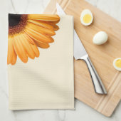 花 | Orange Gerbera キッチンタオル (四つ折り)